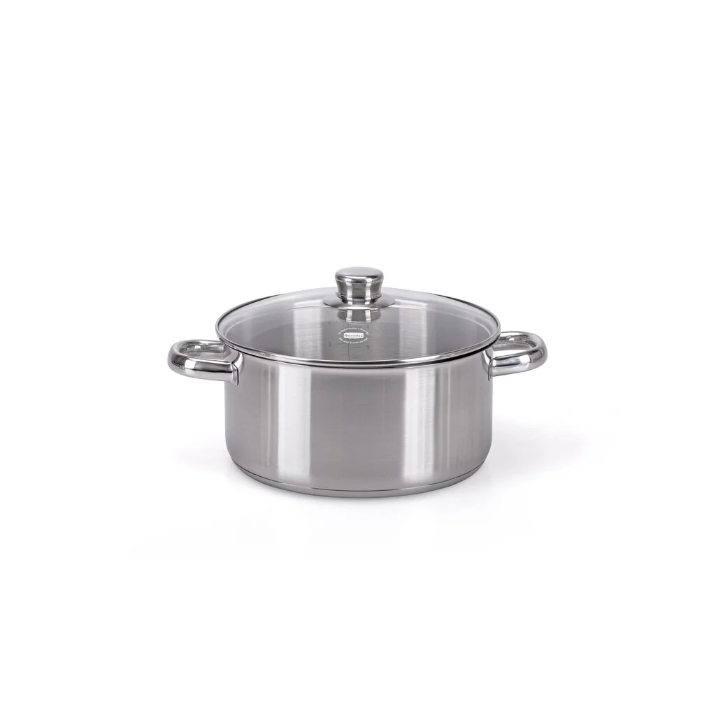 BATTERIA IN ACCIAIO INOX 4PZ BERNDES ROMA - Image 5