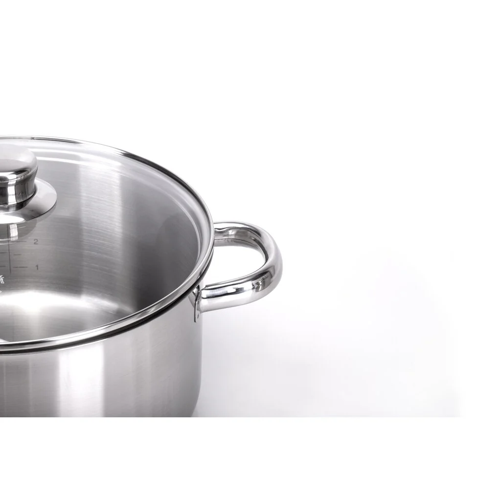 BATTERIA IN ACCIAIO INOX 4PZ BERNDES ROMA - Image 6