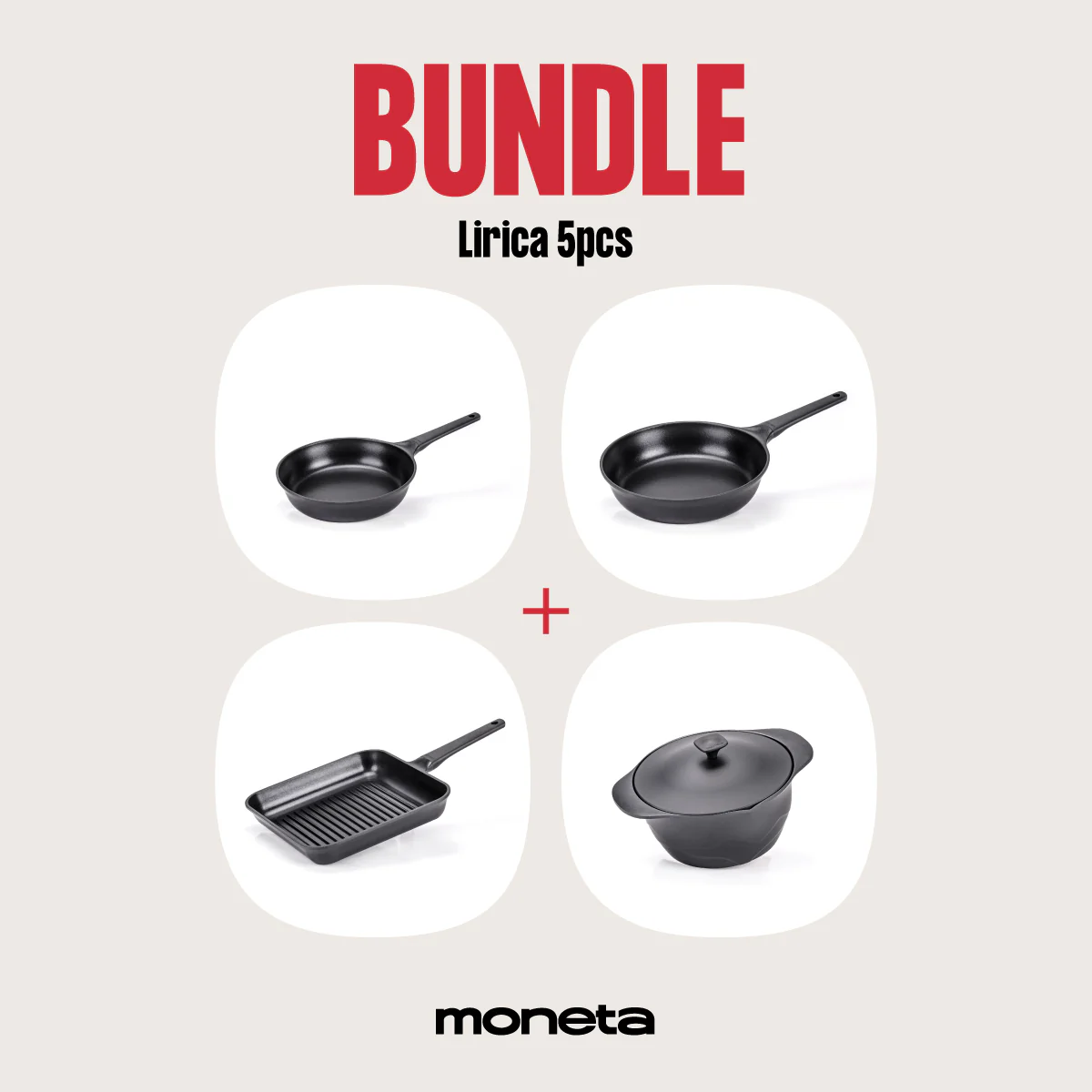 Moneta Set Lirica 5pz