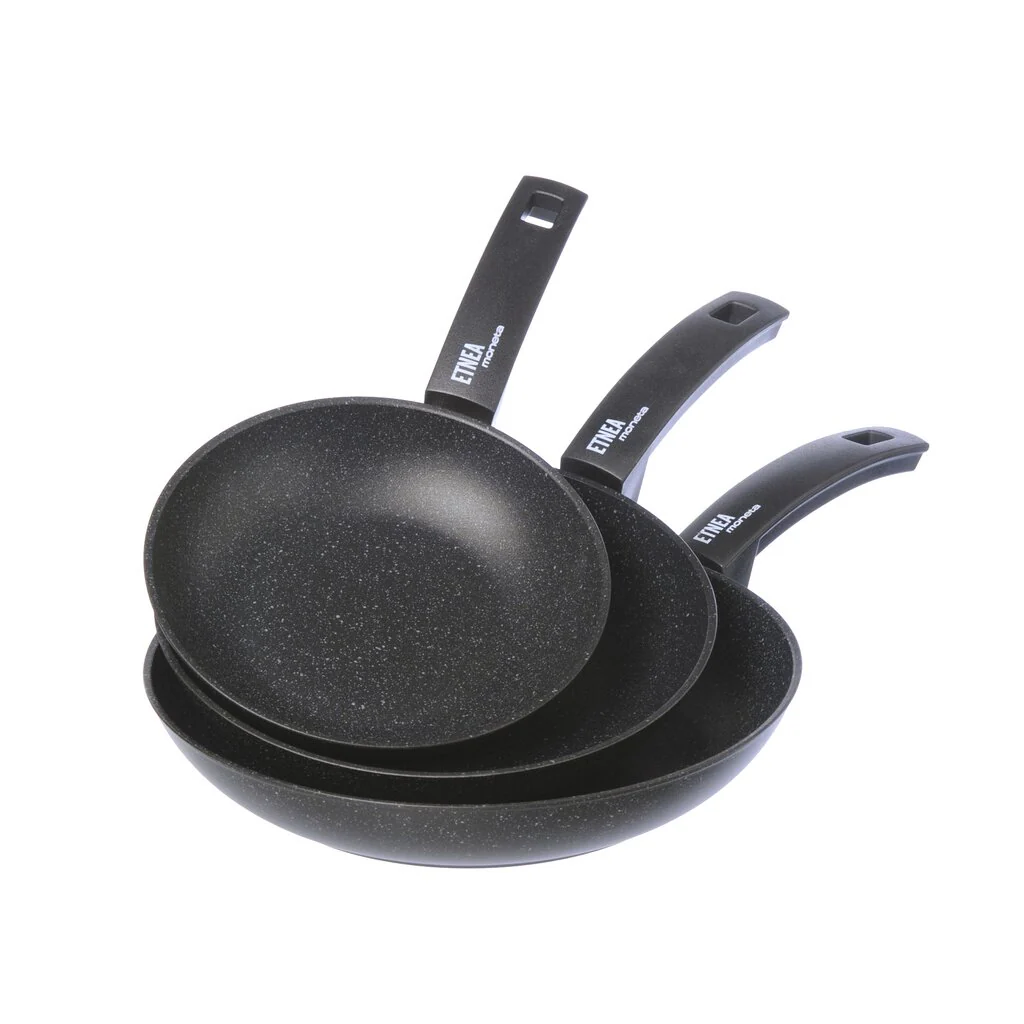 Moneta Etnea Evolution Set di Padelle 20-24-28cm
