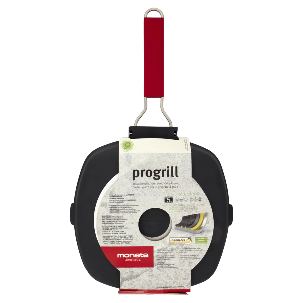 Moneta GRILL&PLANCHAS BISTECCHIERA 24X24cm - Image 3