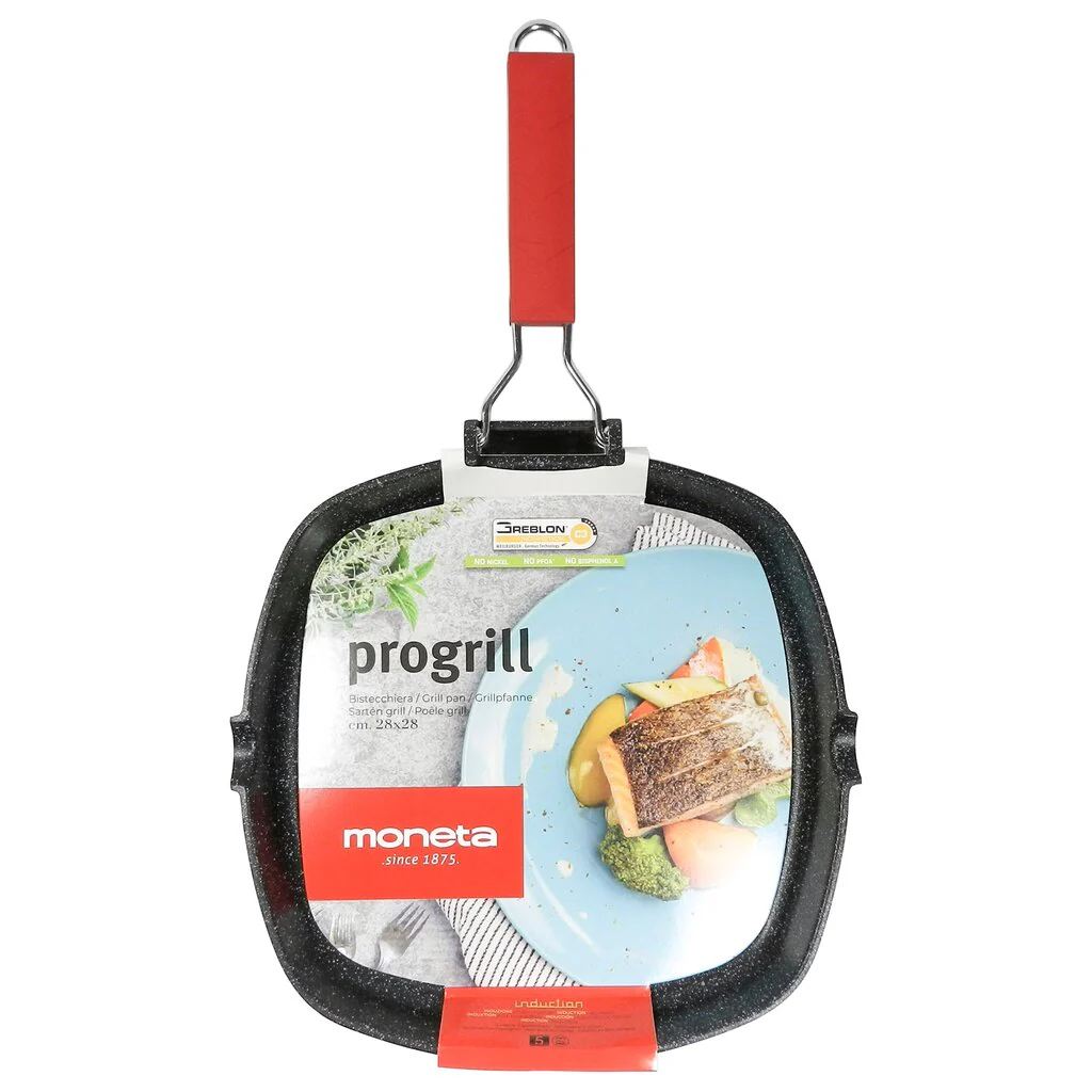 Moneta GRILL&PLANCHAS BISTECCHIERA 28X28cm - Image 2