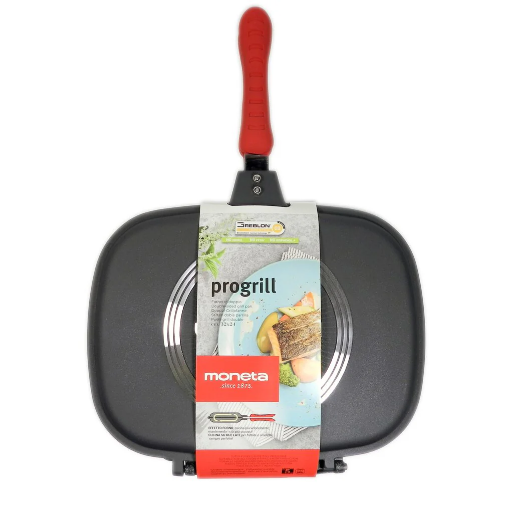 Moneta GRILL&PLANCHAS DOUBLE GRILL 34X24cm - Image 5