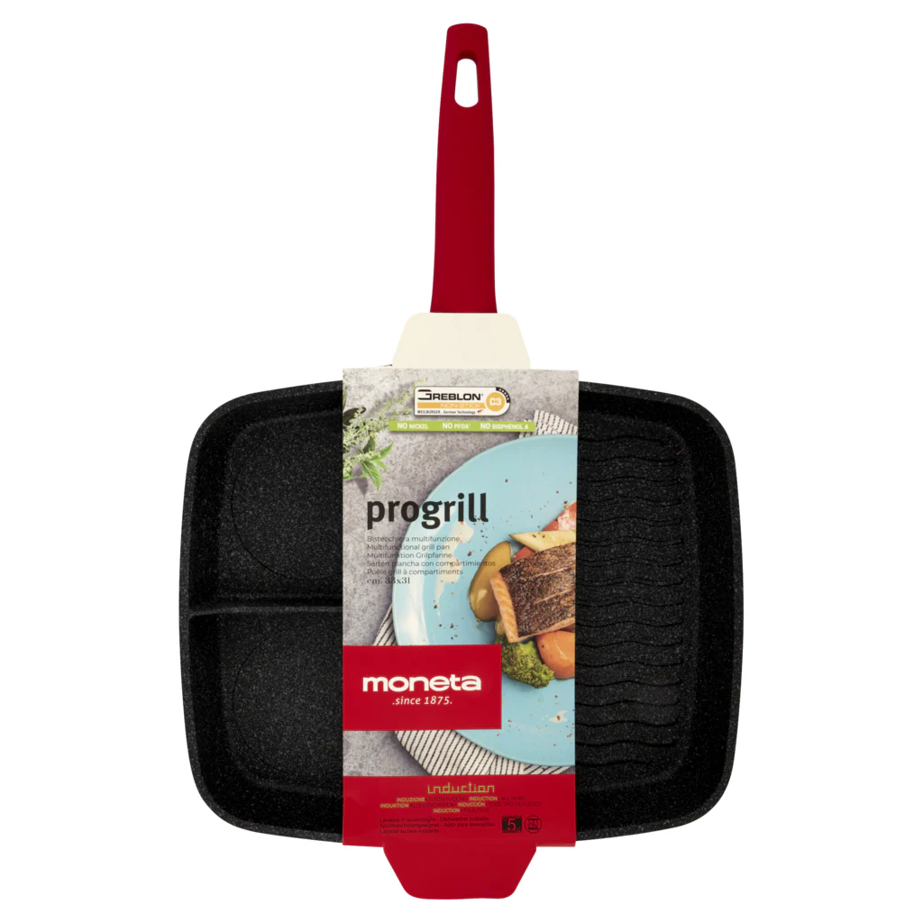 Moneta GRILL&PLANCHAS MULTISECTION GRILL 34X31cm - Image 3
