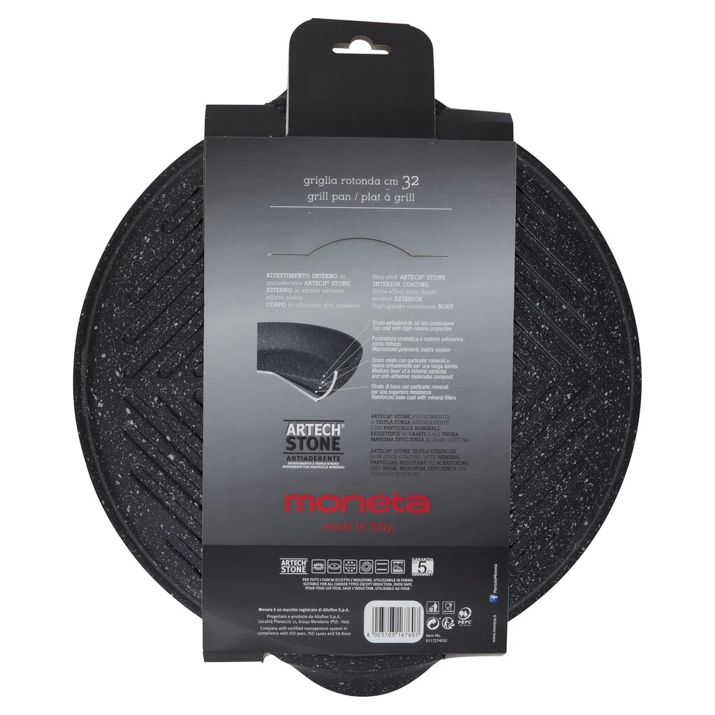 Moneta GUSTO GRIGLIA GRIGLIA ROTONDA 32 cm - Image 5