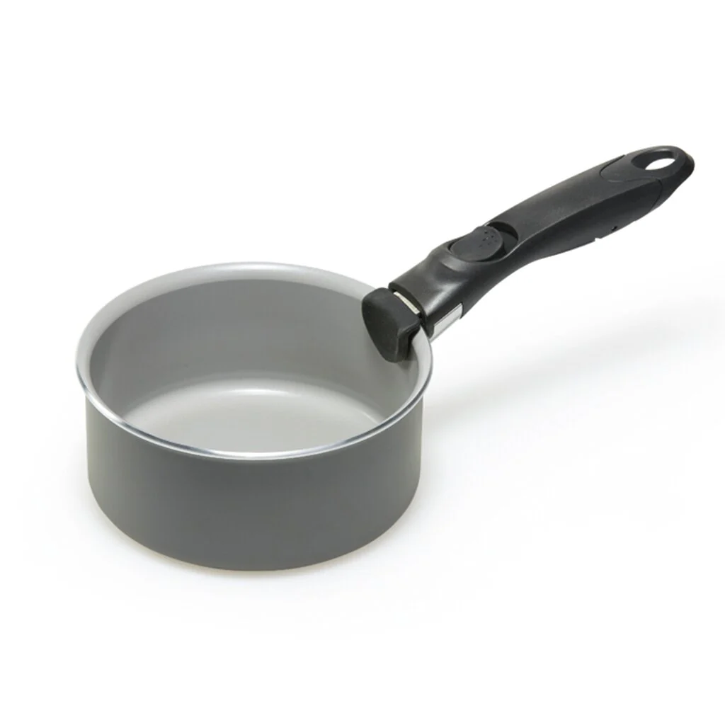 Moneta Melodia Set da 3 pezzi Melodia Minispace: Padella 24 cm, Wok 28 cm, Casseruola 20 cm, 1 manico removibile - Image 4