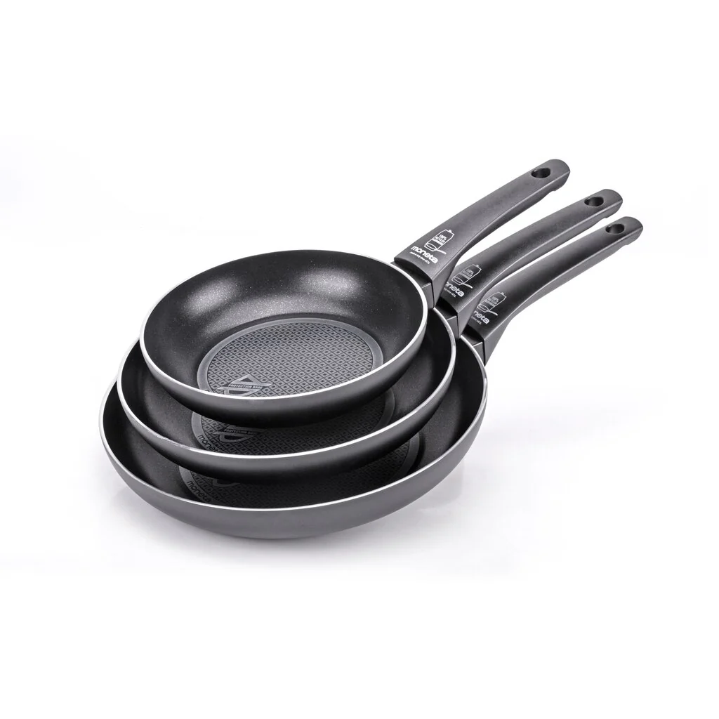 SET DI PADELLE 20 + 24 + 28 CM MONETA RECY