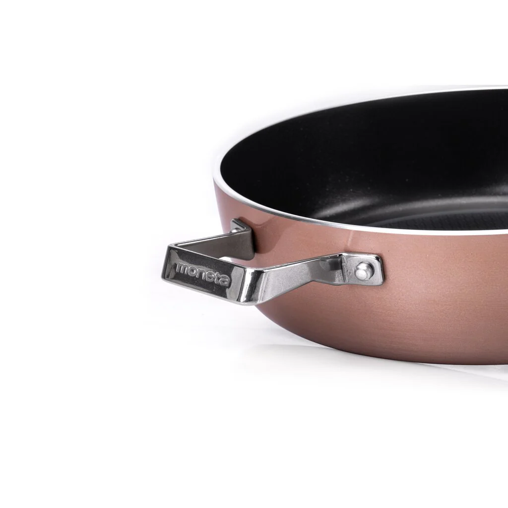 TEGAME 28CM CON COPERCHIO MONETA ROSE GOLD DIAMANT - Image 4